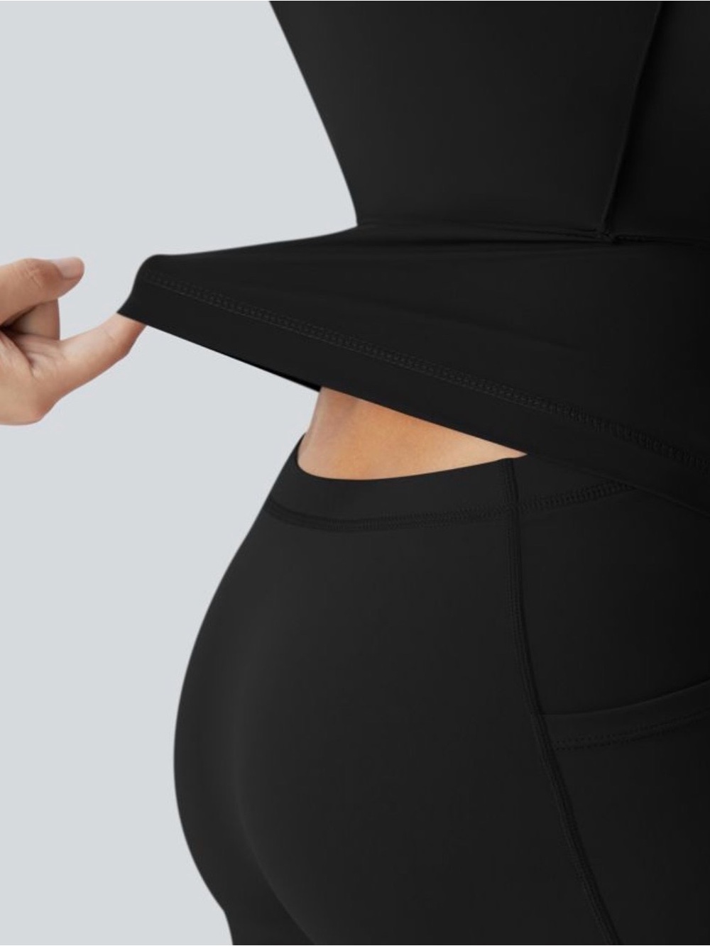 Halara SoftlyZero Airy Backless Twisted Cool Touch Active Dress- Easy Peezy Back - Picture 3 of 10